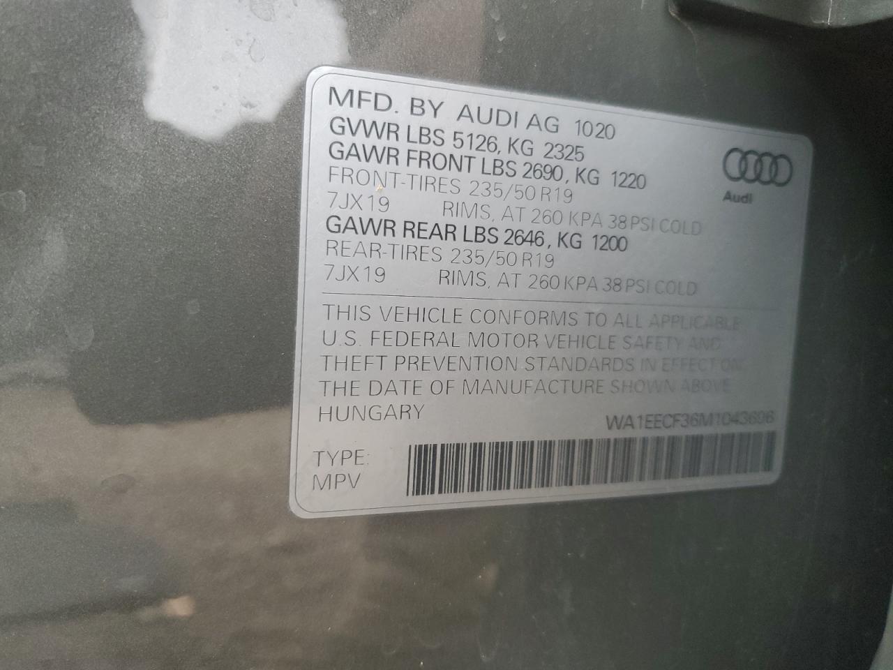 2021 Audi Q3 - Image 14