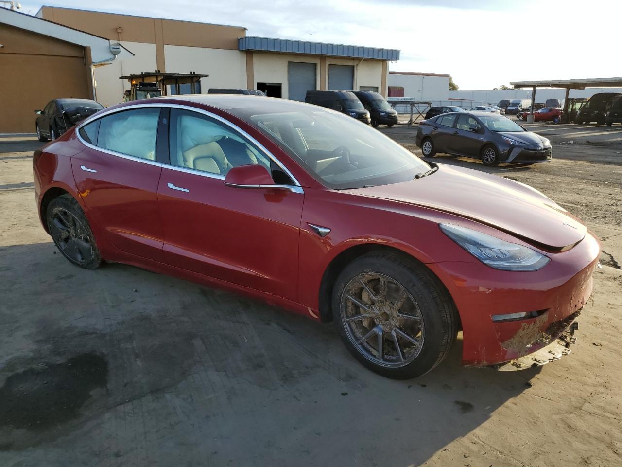 VIN 5YJ3E1EA0KF464061 2019 TESLA MODEL 3 no.4