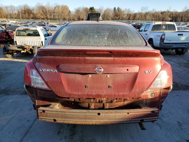  NISSAN VERSA 2017 Бургунди