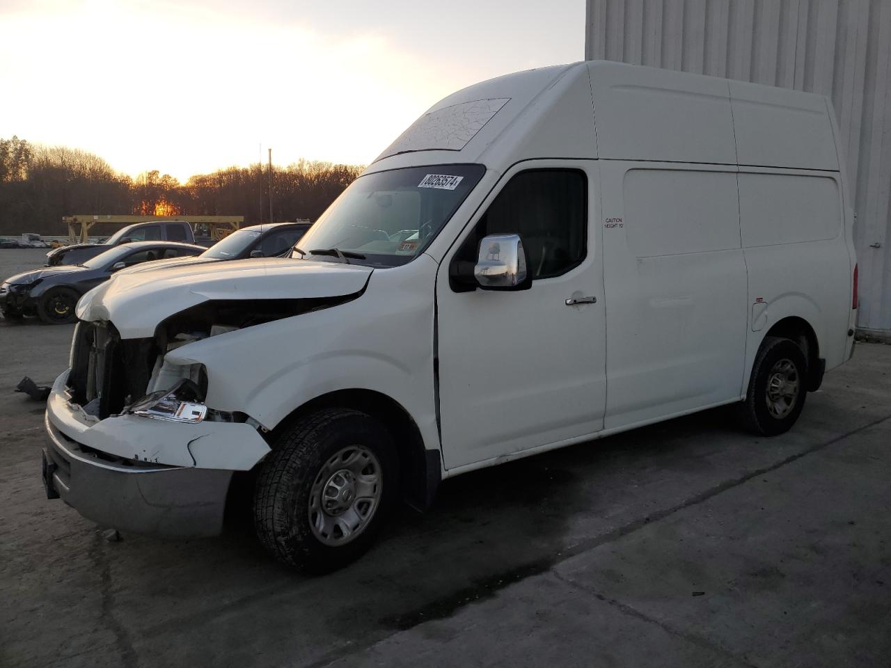 2012 Nissan Nv 2500 на продаже в Windsor, NJ - Front End