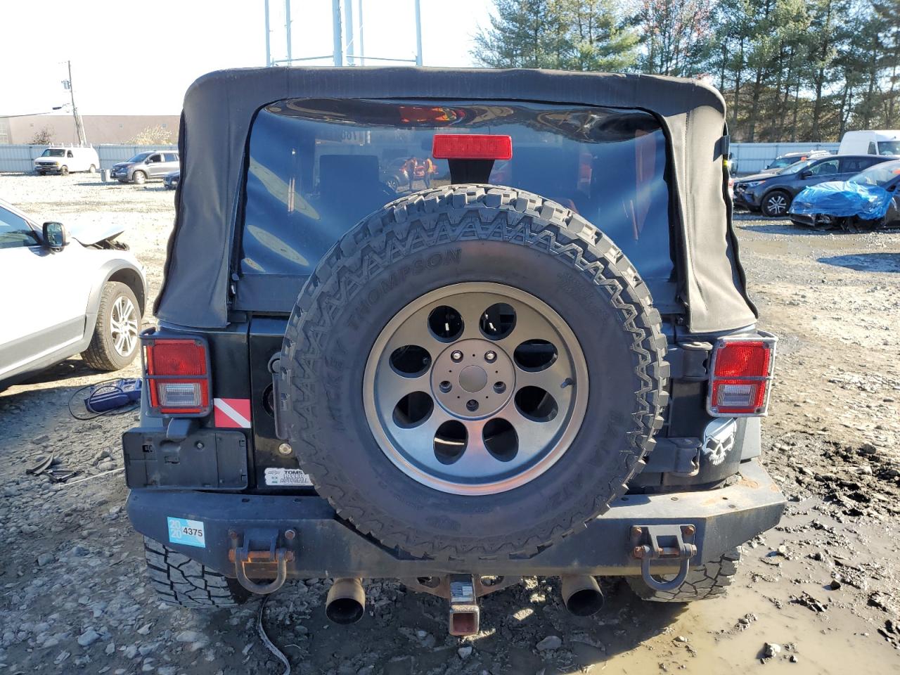 2009 Jeep Wrangler X VIN: 1J4FA24159L738355 Lot: 78831914