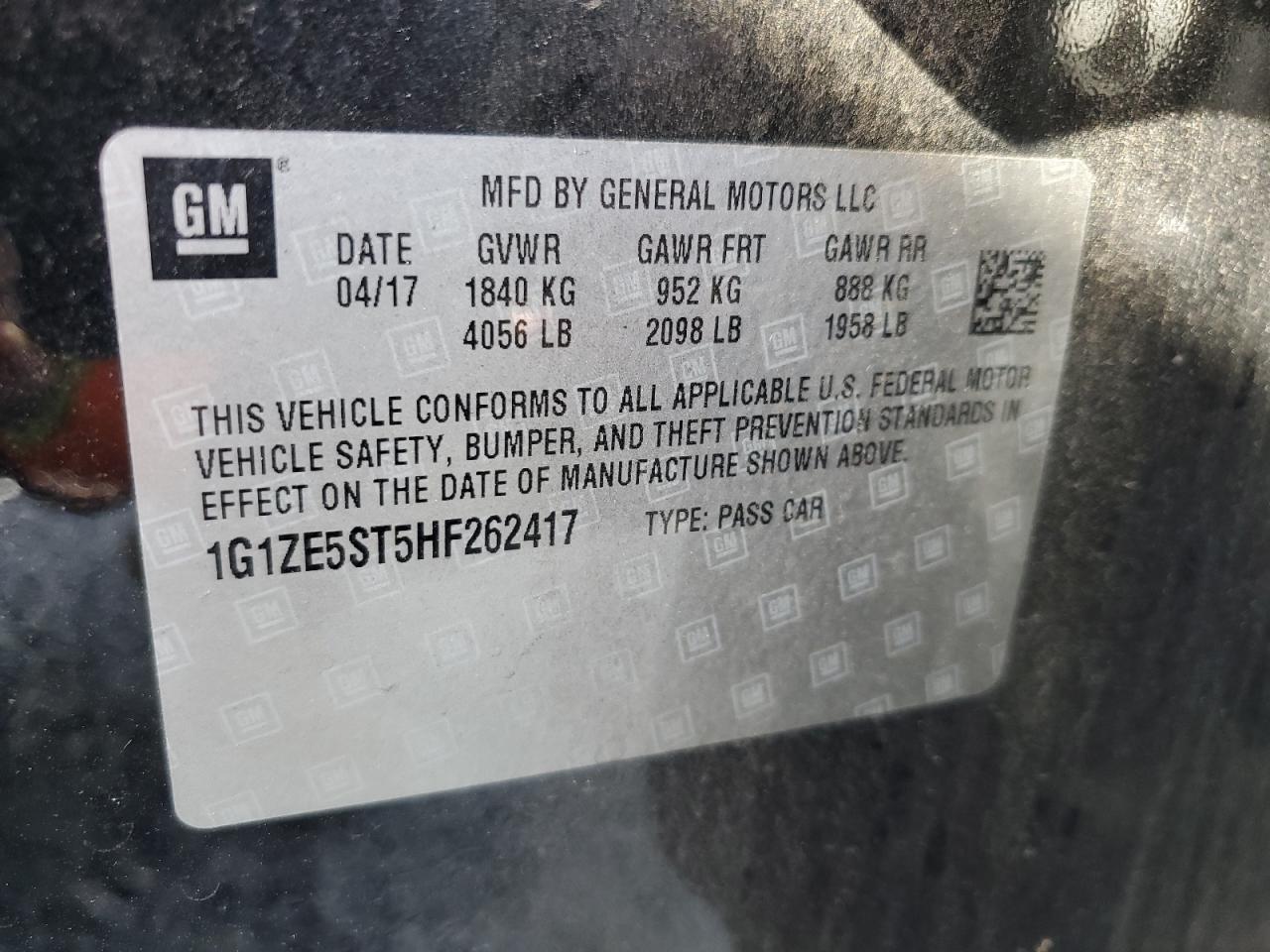 2017 Chevrolet Malibu - Image 12