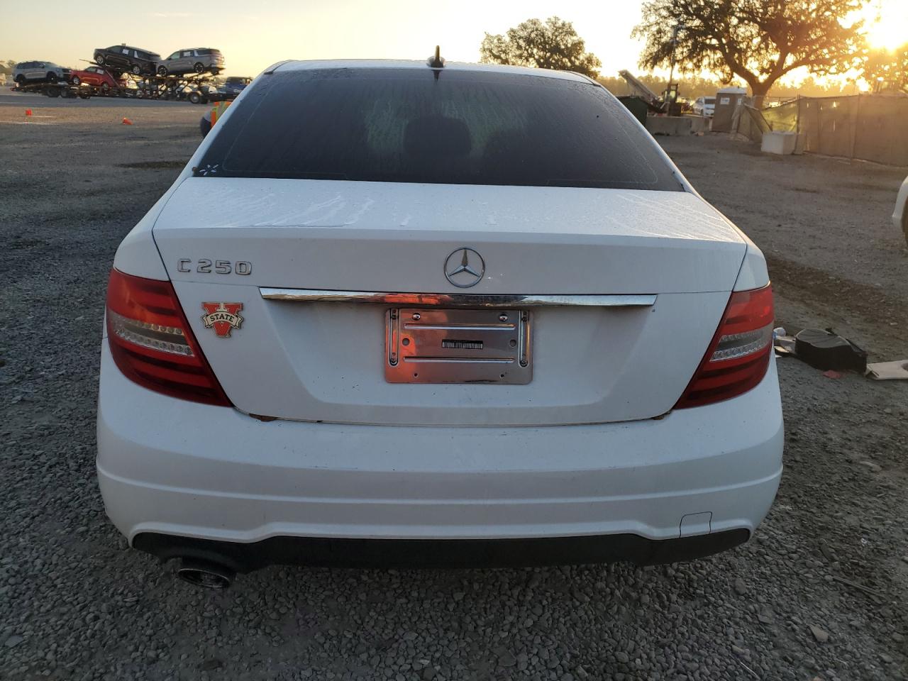 VIN WDDGF4HB3DR268977 2013 MERCEDES-BENZ C-CLASS no.6