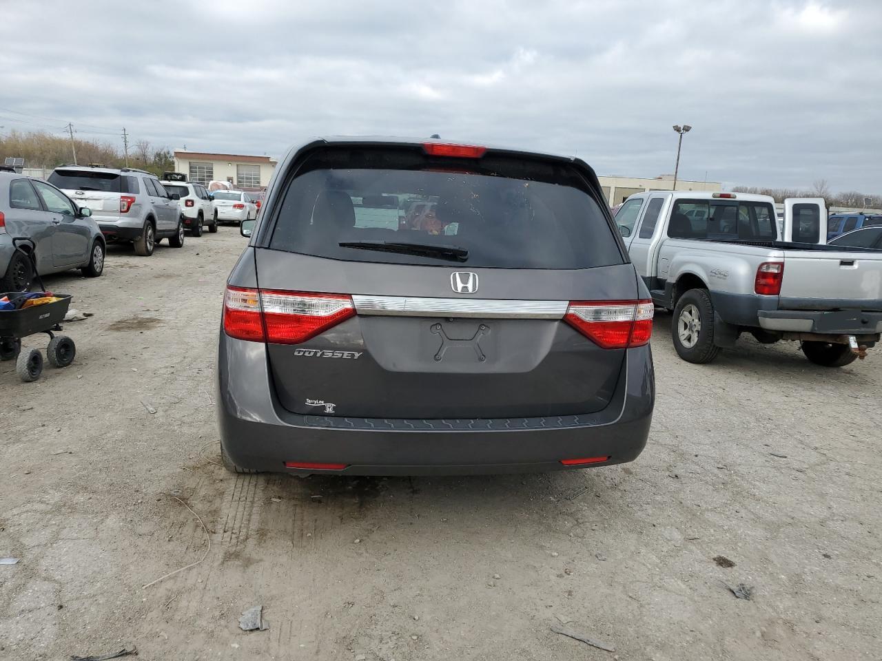 2013 Honda Odyssey Exl VIN: 5FNRL5H66DB088712 Lot: 80537724