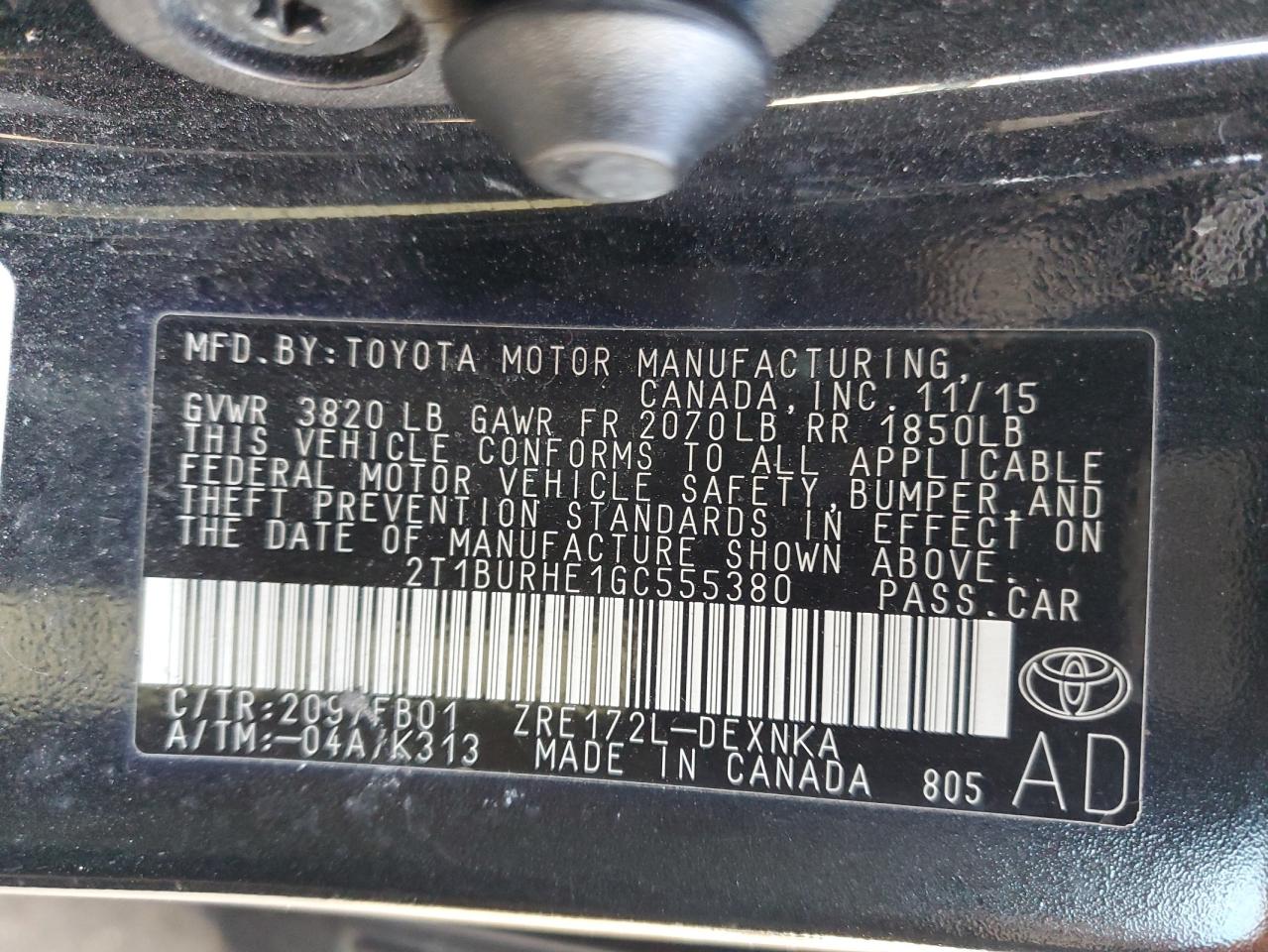 2016 Toyota Corolla - Image 14