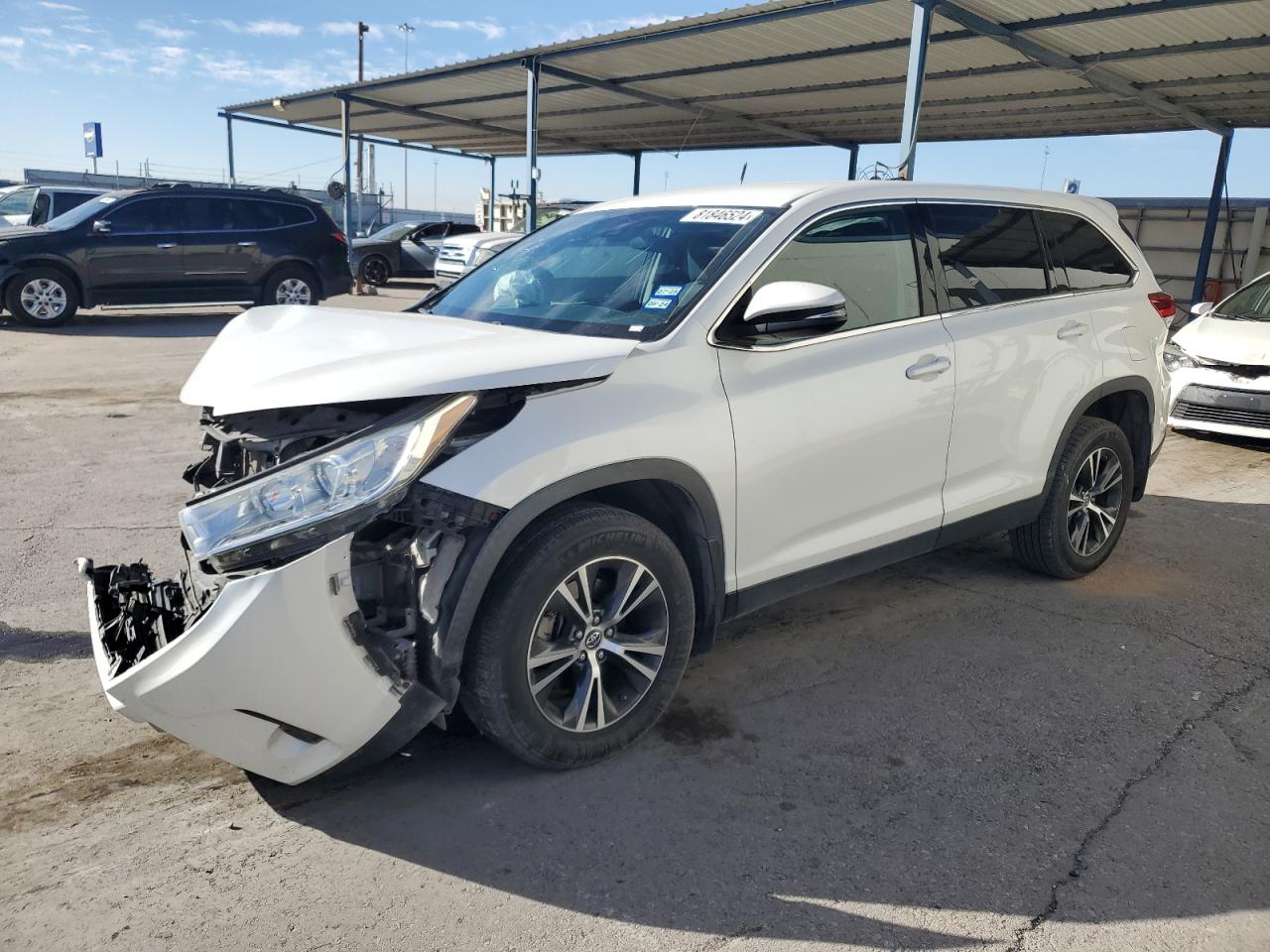 VIN 5TDZZRFH2KS361387 2019 TOYOTA HIGHLANDER no.1