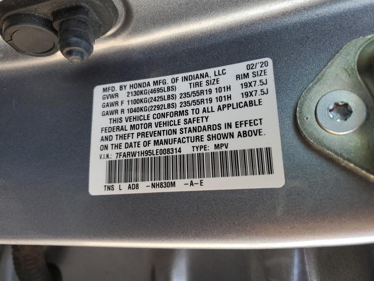 2020 Honda CR-V - Image 15