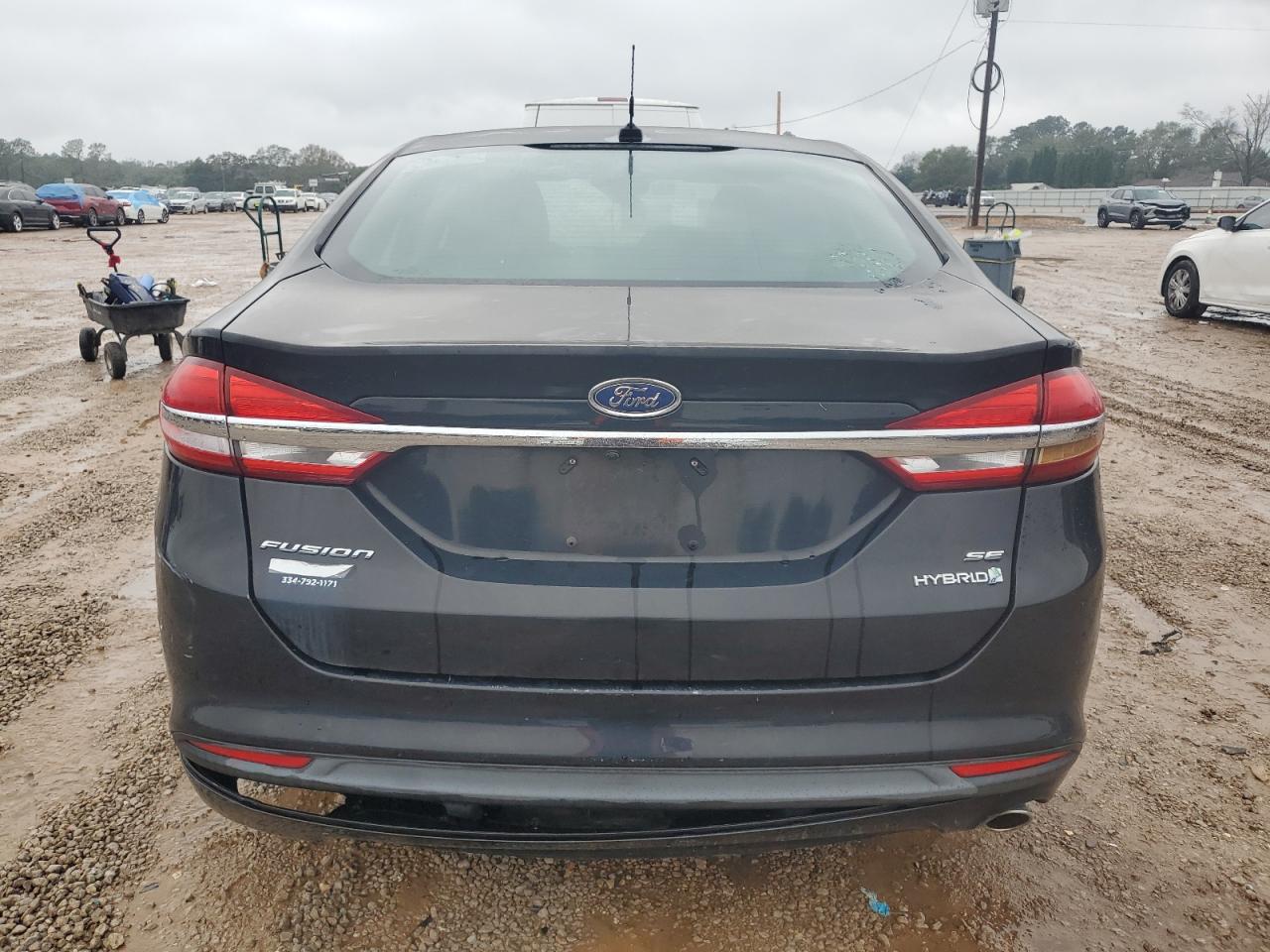 2017 Ford Fusion Se Hybrid VIN: 3FA6P0LU5HR358510 Lot: 80297554