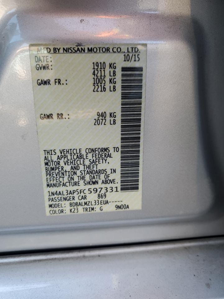 2015 Nissan Altima - Image 12
