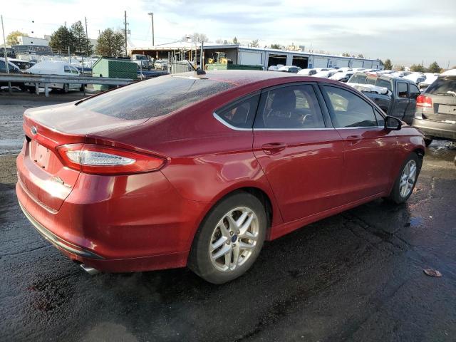  FORD FUSION 2016 Бордовий