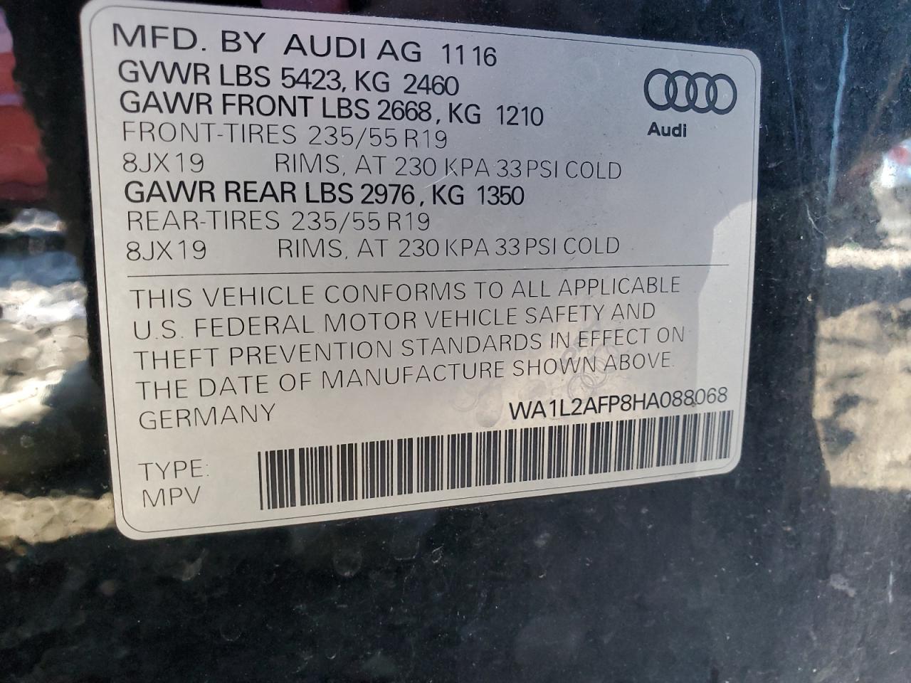 2017 Audi Q5 - Image 12