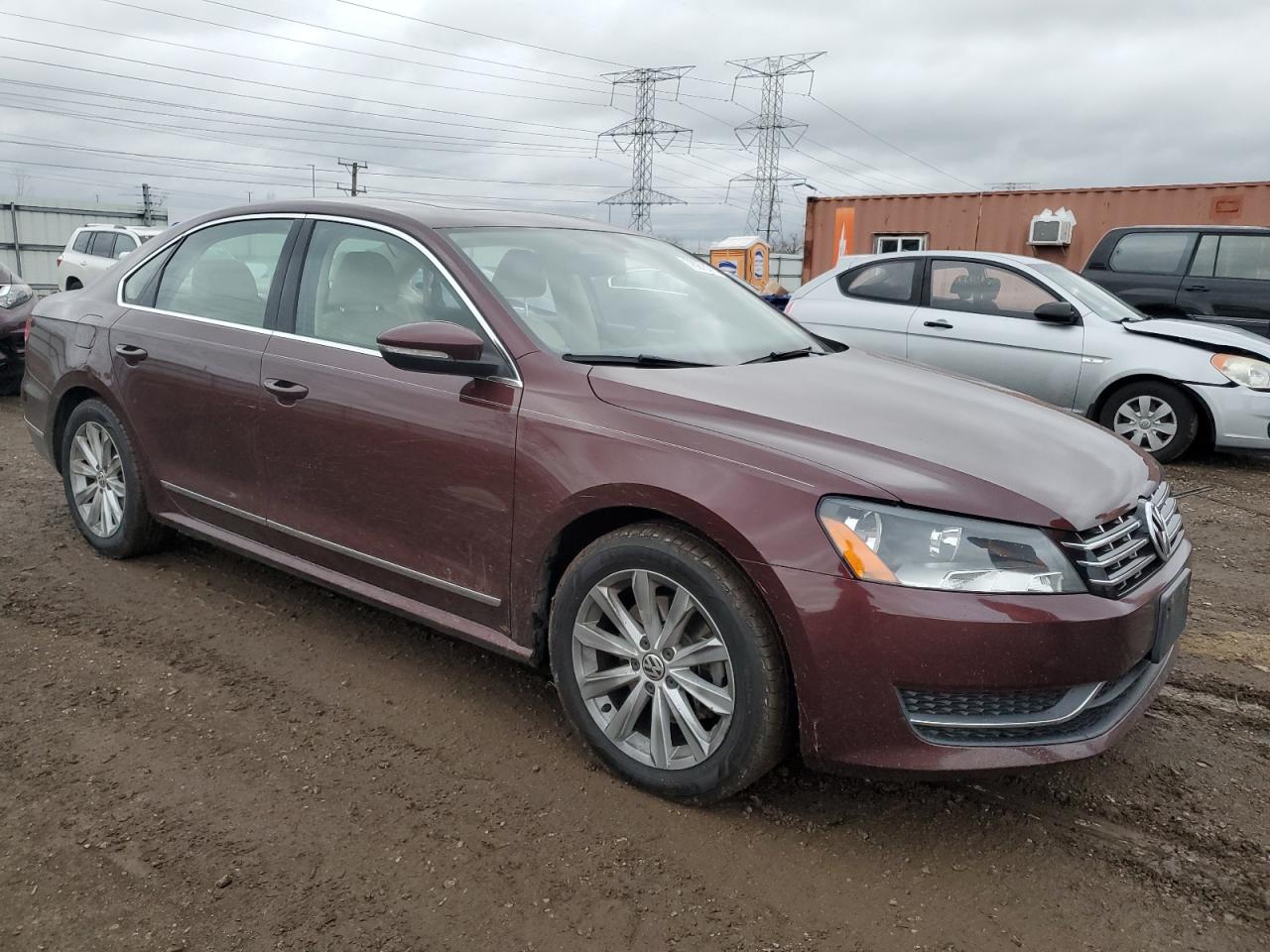 2012 Volkswagen Passat Sel VIN: 1VWCH7A34CC036362 Lot: 78975714