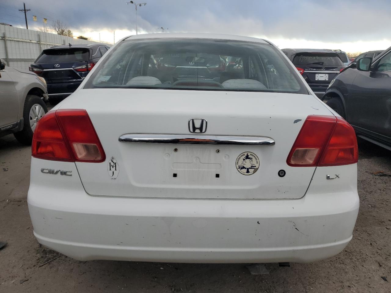 2002 Honda Civic Lx VIN: 2HGES16582H561099 Lot: 78780834