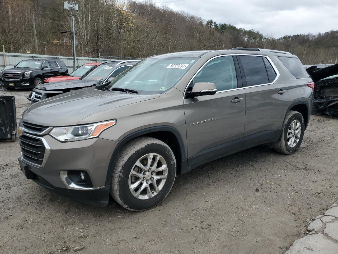 2018 Chevrolet Traverse Lt VIN: 1GNEVGKW1JJ277065 Lot: 80770674