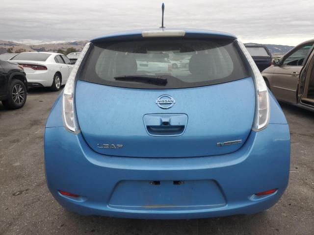  NISSAN LEAF 2014 Синий