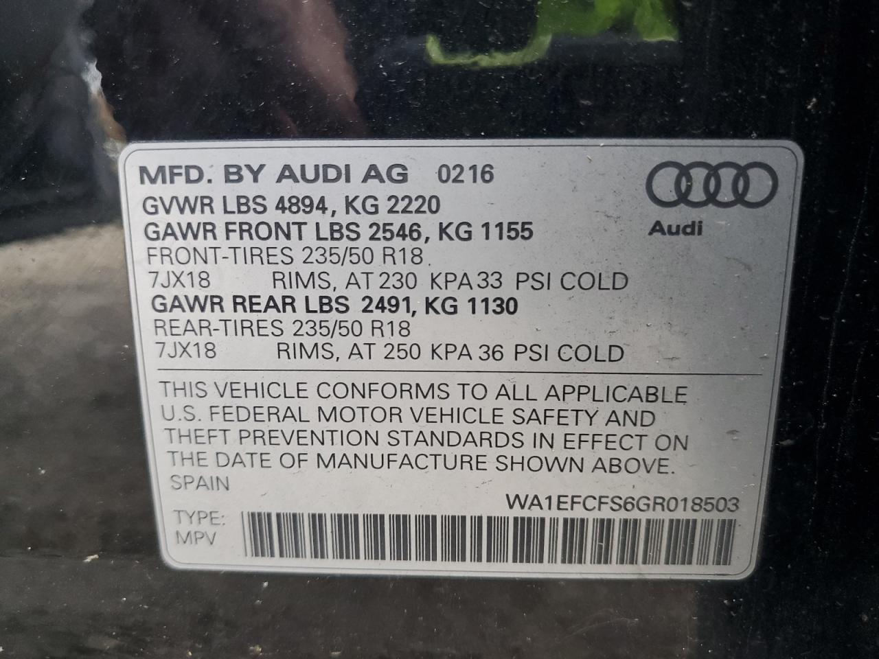 2016 Audi Q3 - Image 12