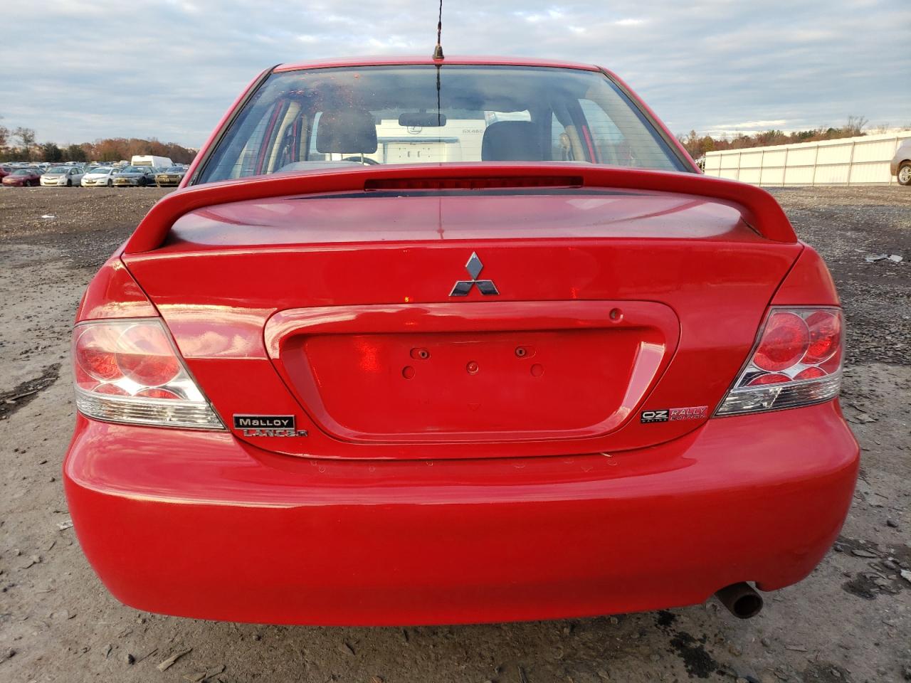 2005 Mitsubishi Lancer Oz Rally VIN: JA3AJ86E35U029607 Lot: 80635124