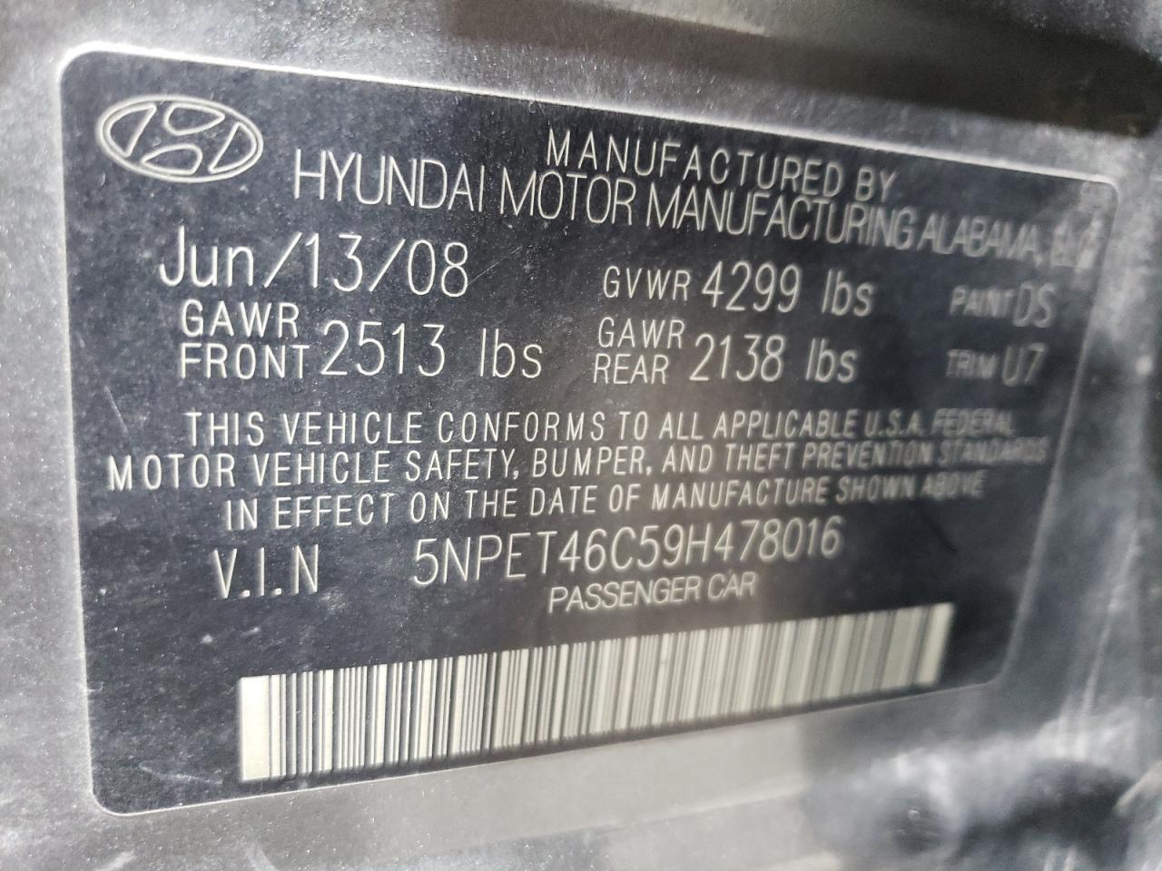 2009 Hyundai Sonata - Image 13