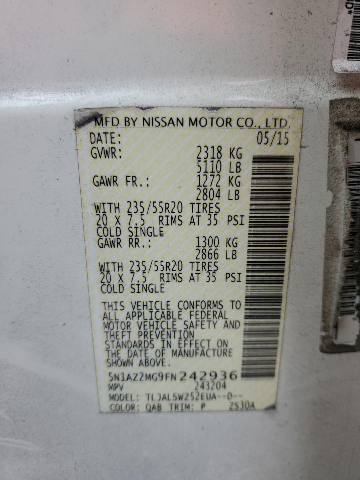2015 Nissan Murano - Image 13