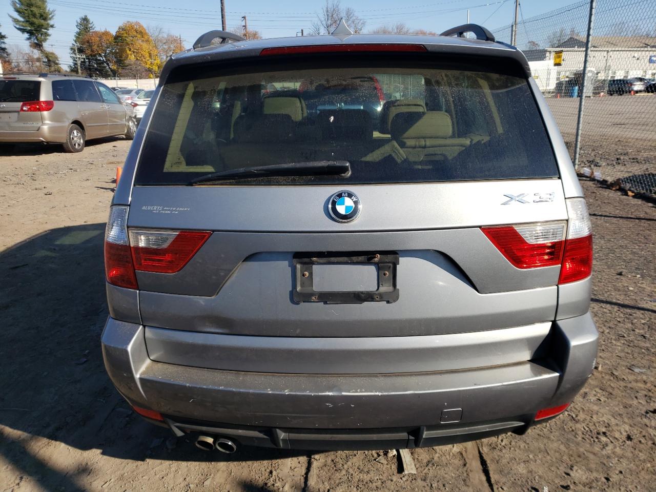 2008 BMW X3 3.0Si VIN: WBXPC93478WJ05557 Lot: 80837864