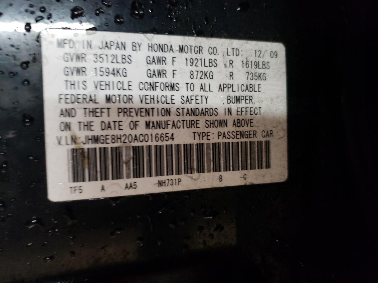 2010 Honda Fit - Image 13