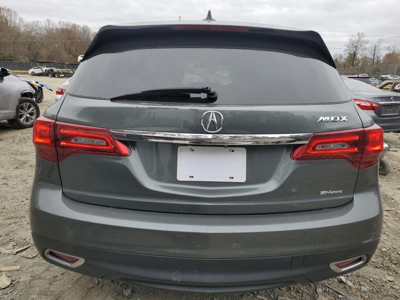 2016 Acura Mdx Technology VIN: 5FRYD4H4XGB009367 Lot: 79509374