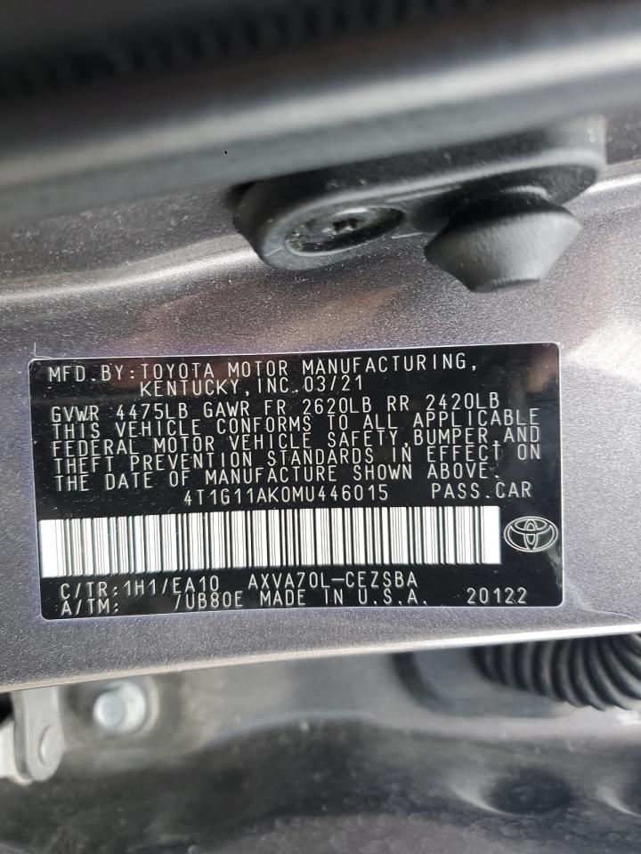 2021 Toyota Camry - Image 12