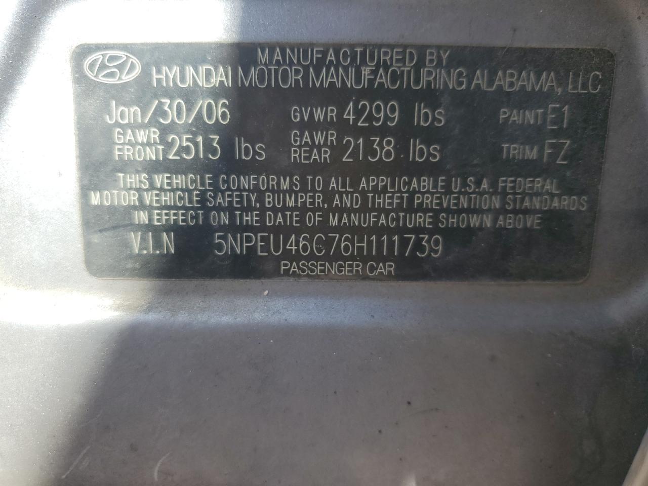 2006 Hyundai Sonata - Image 12