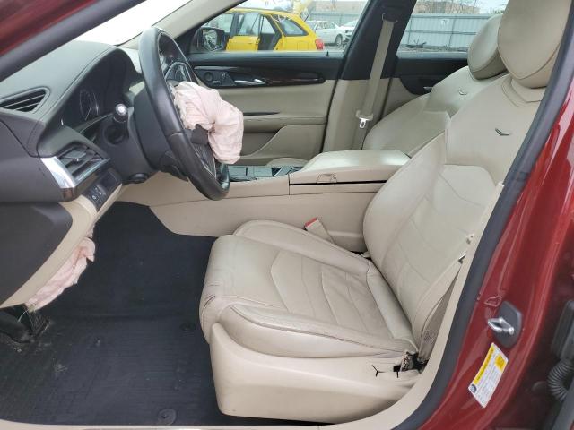  CADILLAC CT6 2017 Czerwony