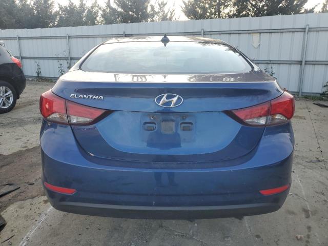  HYUNDAI ELANTRA 2016 Синий