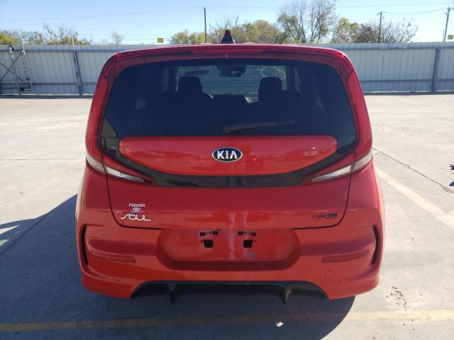  KIA SOUL 2021 Czerwony