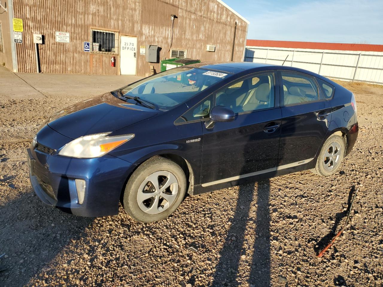 2012 Toyota Prius de vânzare în Rapid City, SD - Minor Dent/Scratches