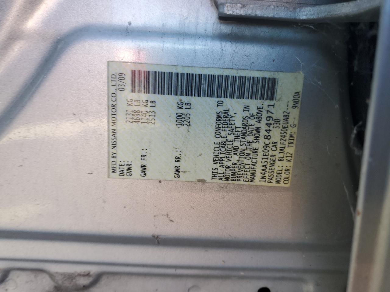 2009 Nissan Maxima - Image 14