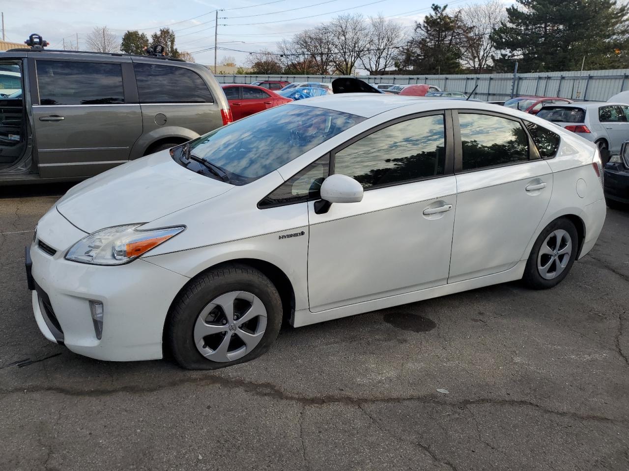 VIN JTDKN3DU6E1766177 2014 TOYOTA PRIUS no.1