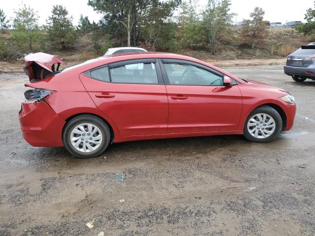  HYUNDAI ELANTRA 2018 Червоний