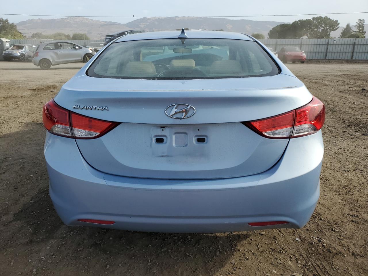 2013 Hyundai Elantra Gls VIN: KMHDH4AE3DU833393 Lot: 79295814