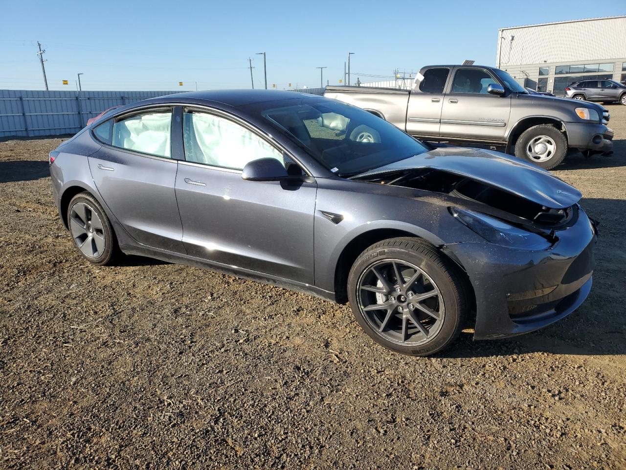 VIN 5YJ3E1EB6NF343239 2022 TESLA MODEL 3 no.4