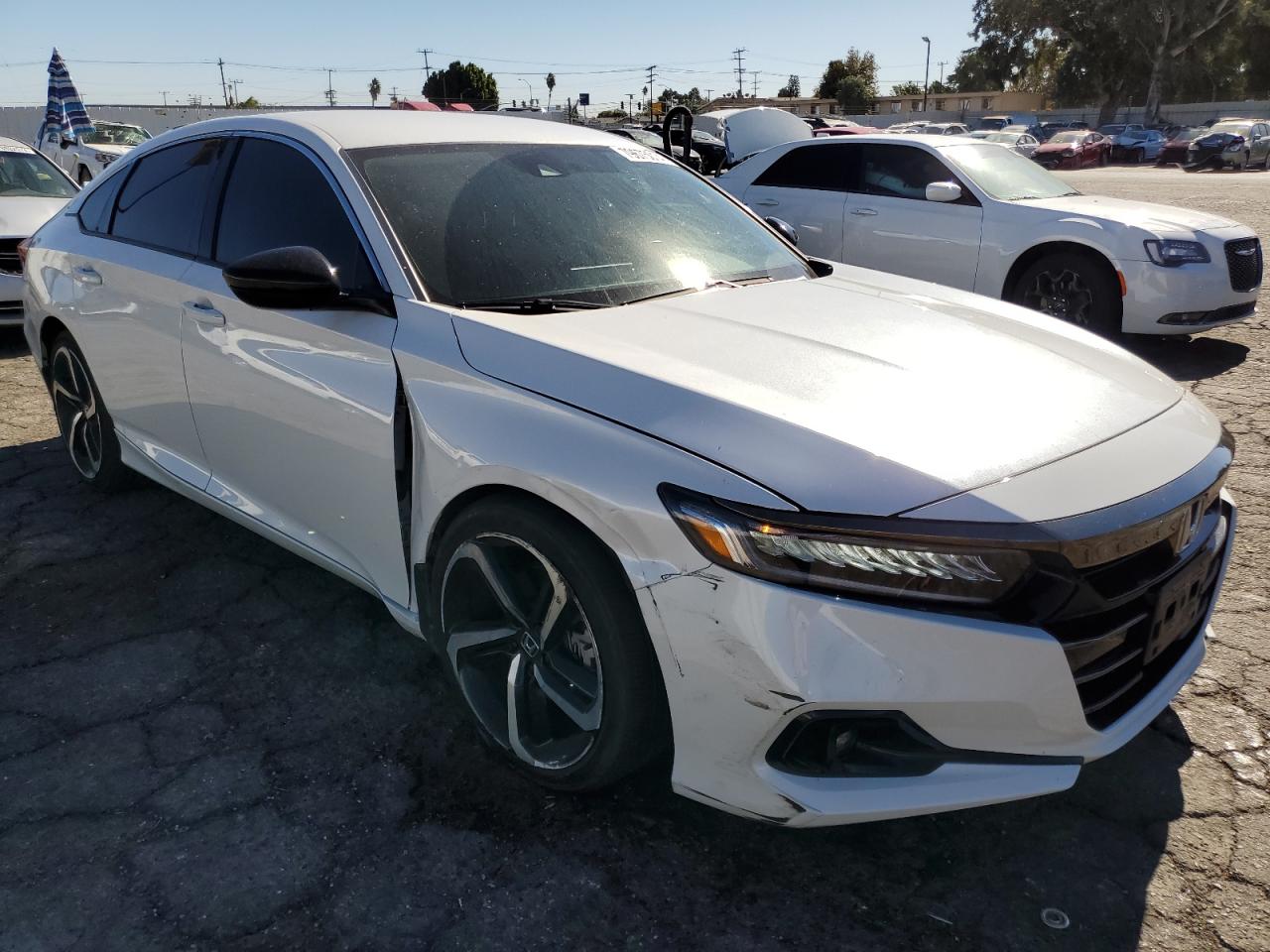 2022 Honda Accord Sport Se VIN: 1HGCV1F4XNA055539 Lot: 79675014