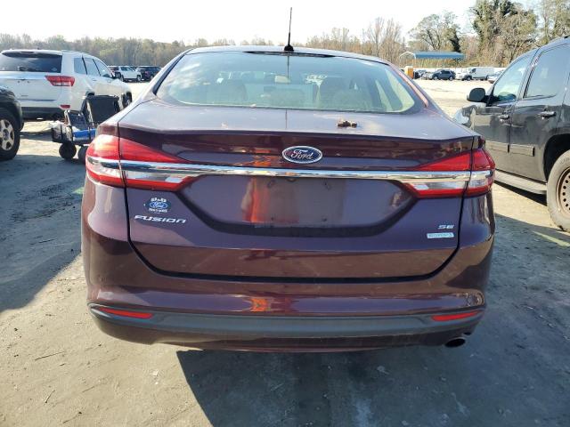 Седаны FORD FUSION 2017 Бургунди