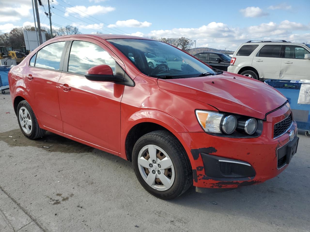 VIN 1G1JB5SH5D4155780 2013 CHEVROLET SONIC no.4