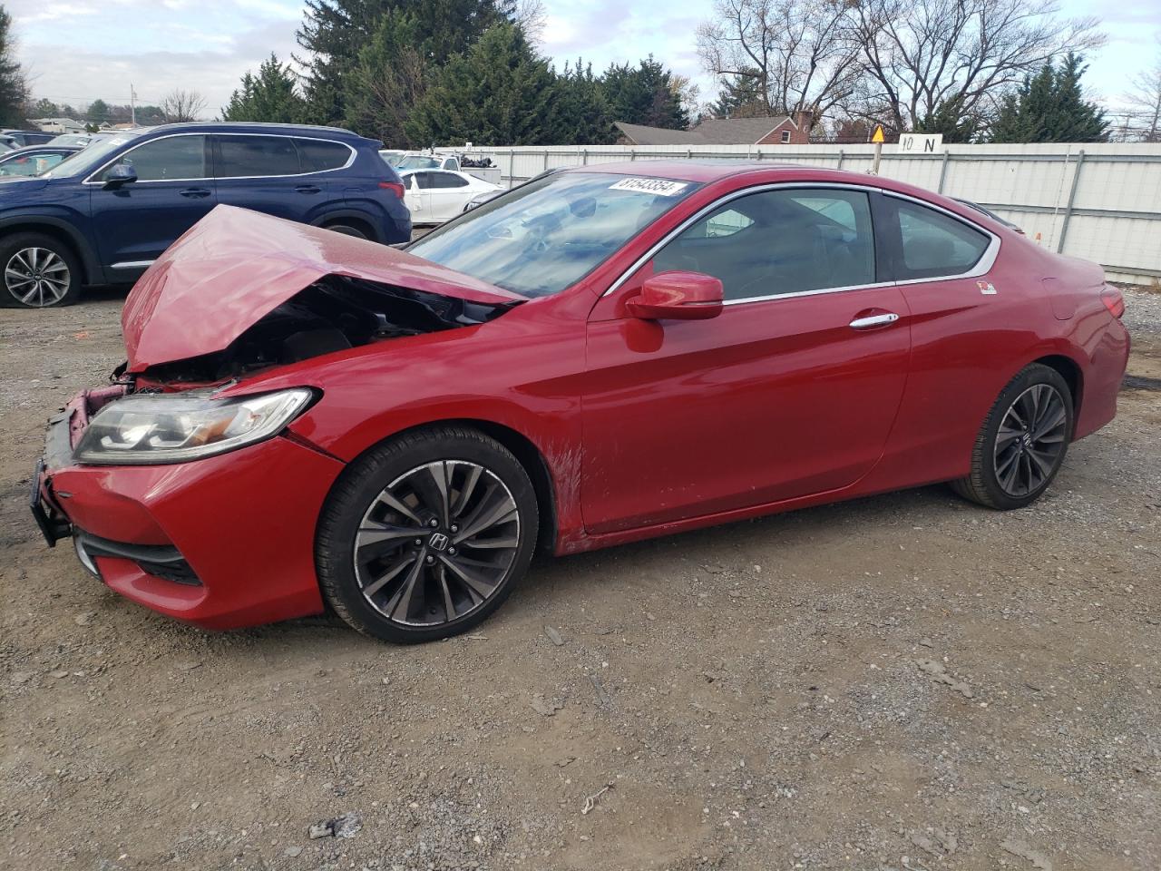 2016 Honda Accord Exl იყიდება Finksburg-ში, MD - Front End