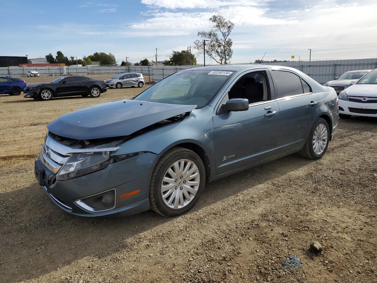 2012 Ford Fusion Hybrid VIN: 3FADP0L38CR447124 Lot: 80590134