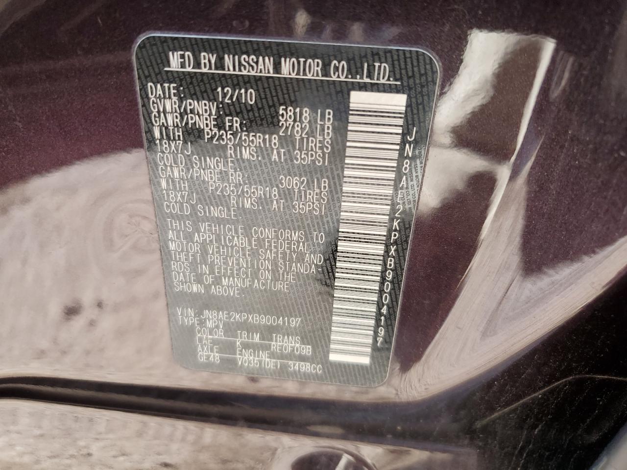 2011 Nissan Quest - Image 13