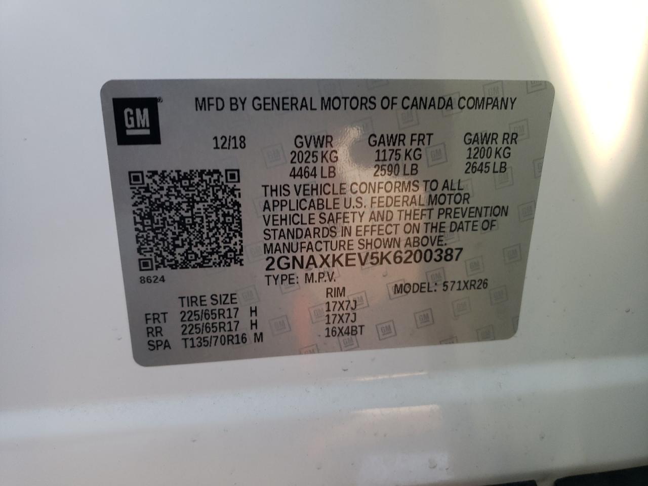 2019 Chevrolet Equinox - Image 15