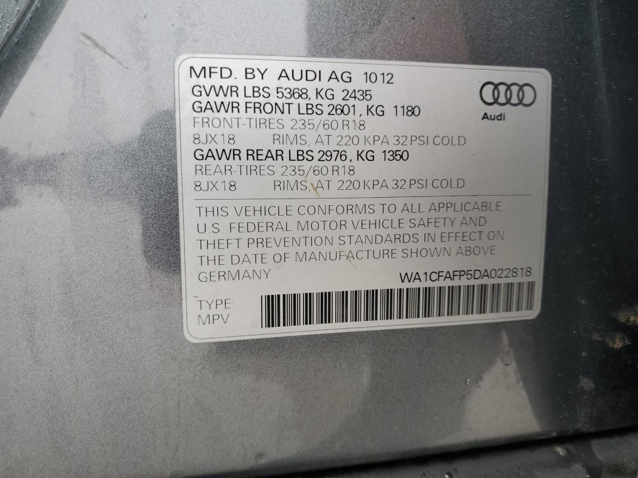 2013 Audi Q5 - Image 13