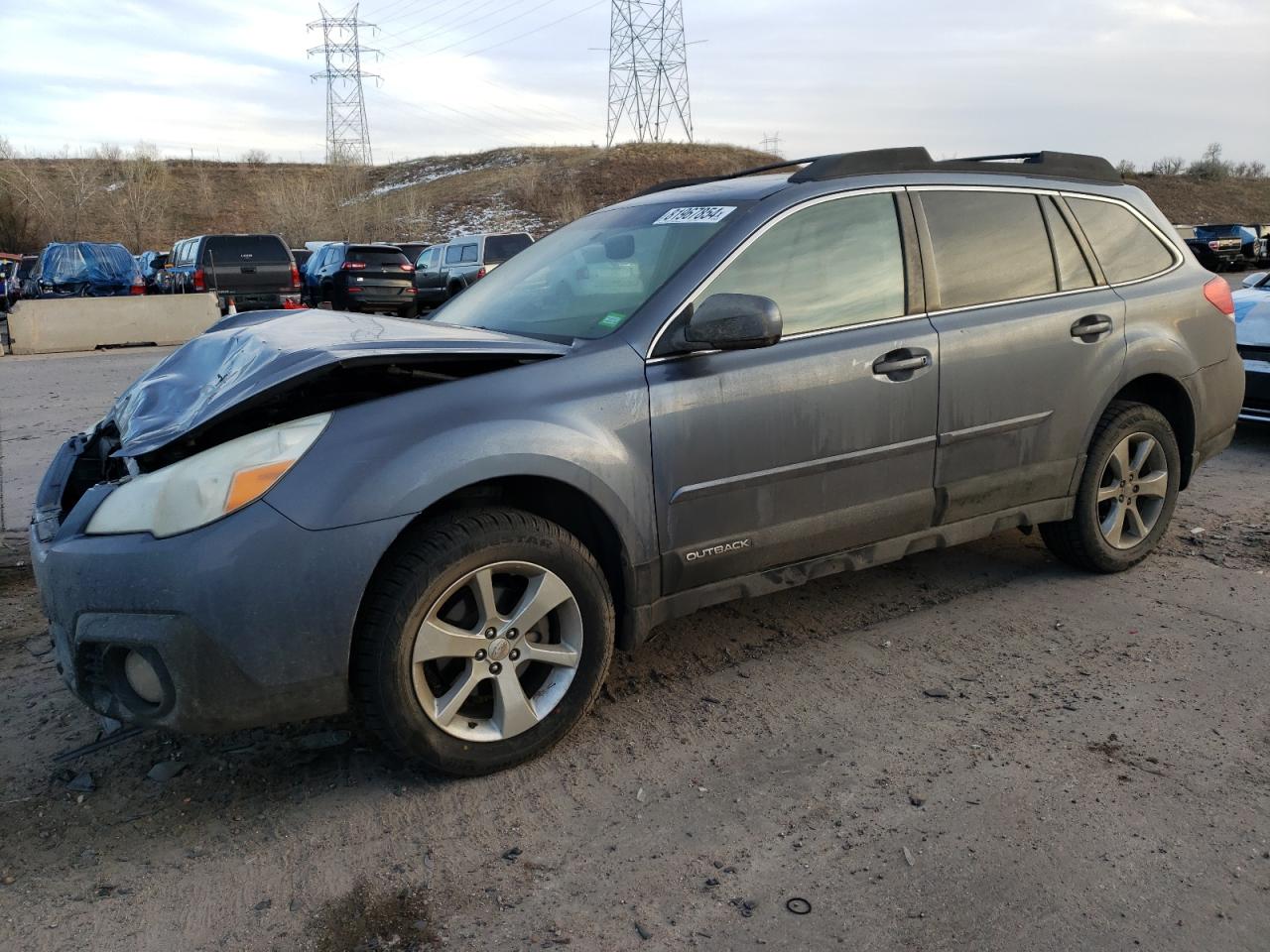 VIN 4S4BRCGC3D3291707 2013 SUBARU OUTBACK no.1