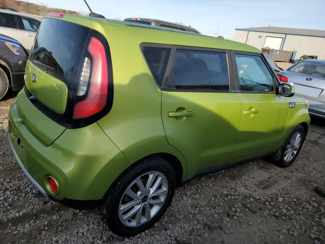  KIA SOUL 2018 Зеленый