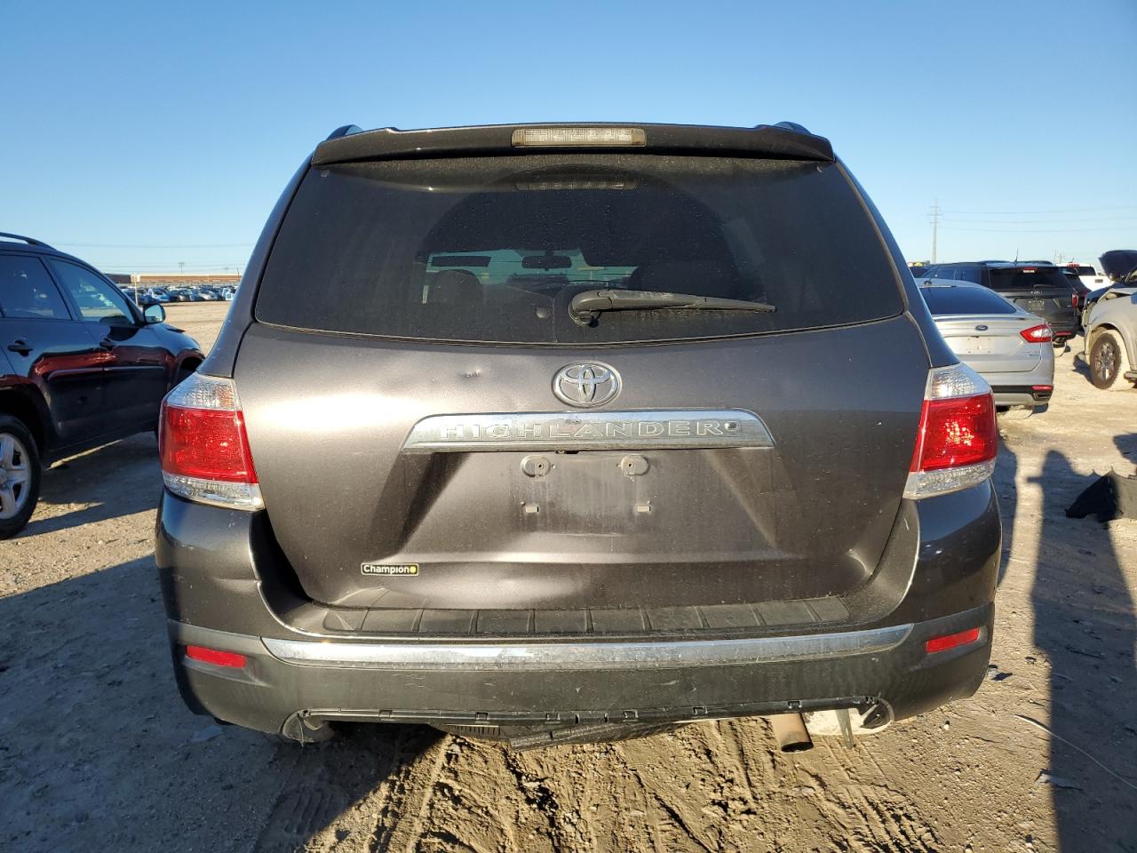 VIN 5TDZA3EH4DS031713 2013 TOYOTA HIGHLANDER no.6