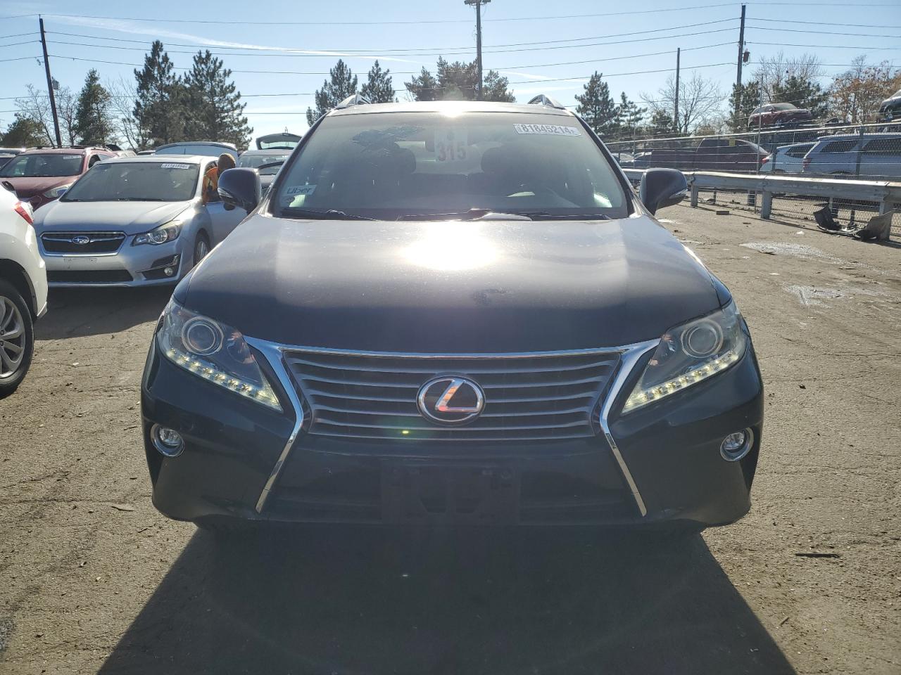 VIN 2T2BK1BAXFC272306 2015 LEXUS RX350 no.5