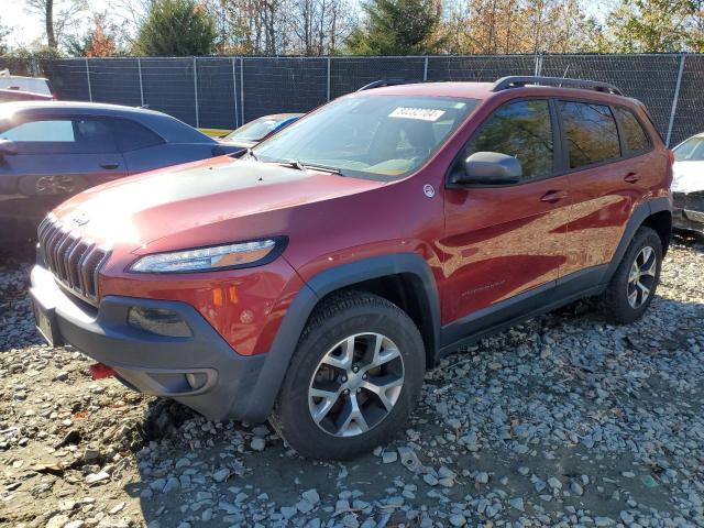  JEEP CHEROKEE 2014 Червоний